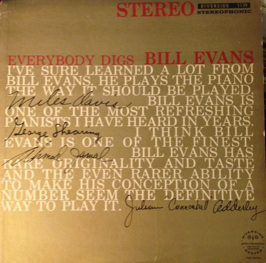 Sälja vinylskivor med The Bill Evans Trio