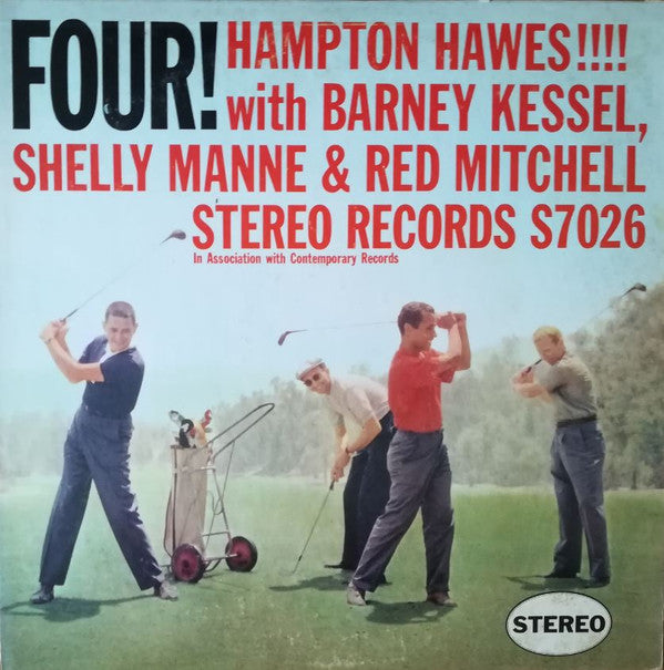 Sälja vinylskivor med Hampton Hawes !!!! With Barney Kessel, Shelly Manne & Red Mitchell