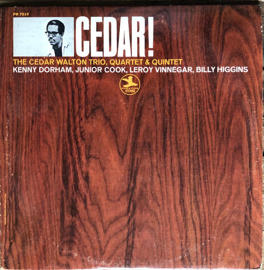 Sälja vinylskivor med Cedar Walton Trio, Cedar Walton Quartet & Cedar Walton Quintet