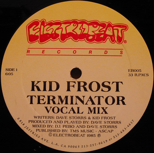 Sälja vinylskivor med Kid Frost