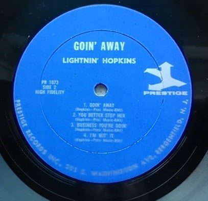 Sälja vinylskivor med Lightnin' Hopkins